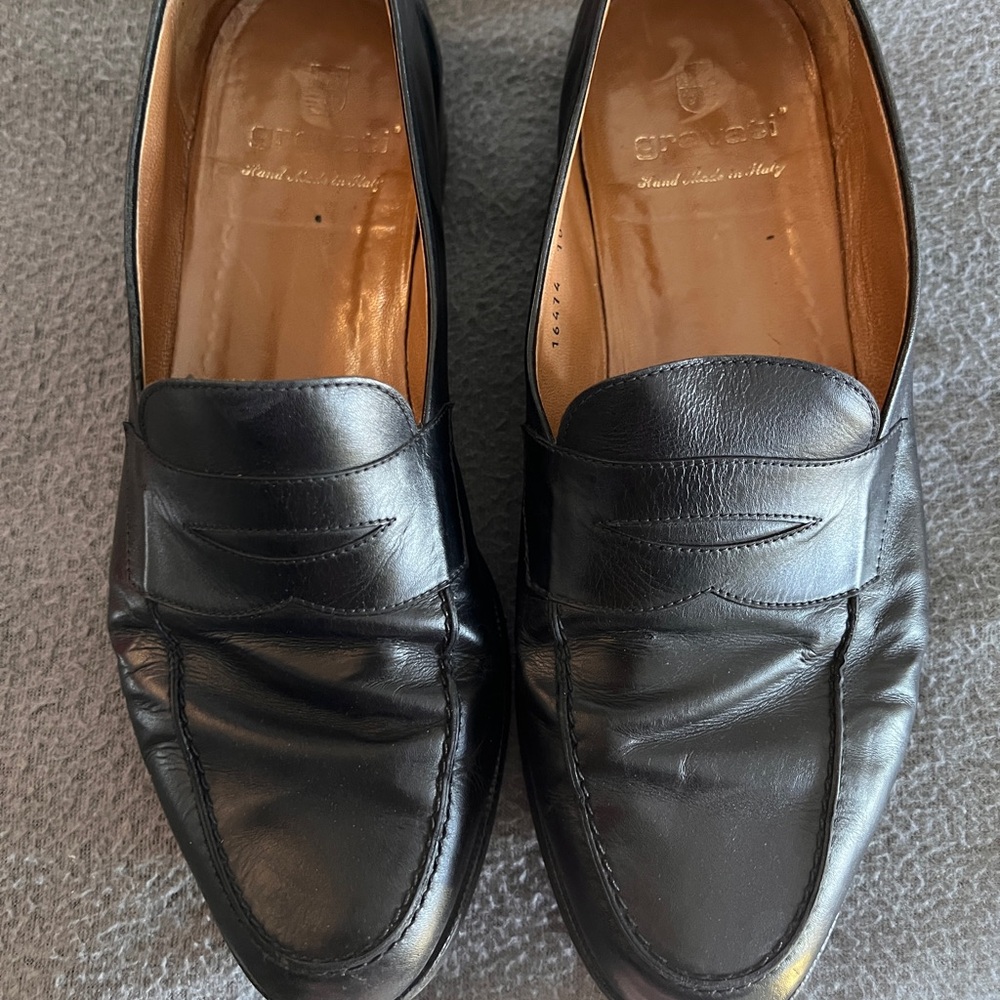 Gravati Handmade Italian Penny Loafers